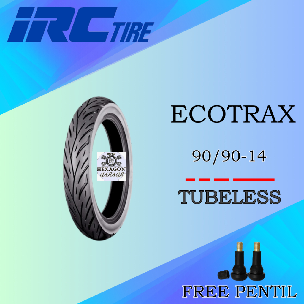 Ban Motor IRC 90/90-14 Tubeless IRC Ecotrax Ring 14