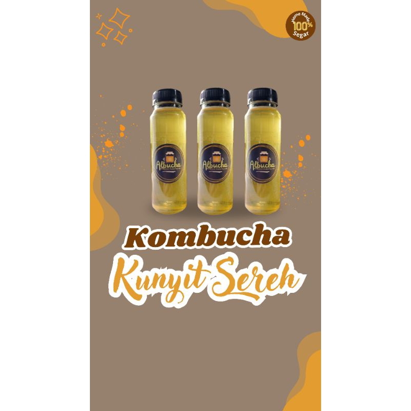 

Kombucha kunyit sereh