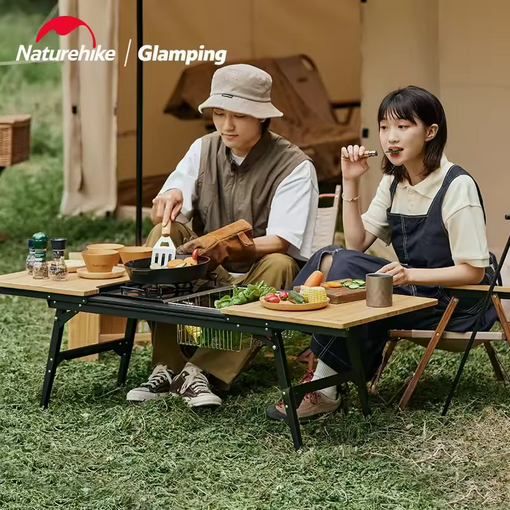 MEJA CAMPING LIPAT BAMBU IGT NATUREHIKE NH22JU010