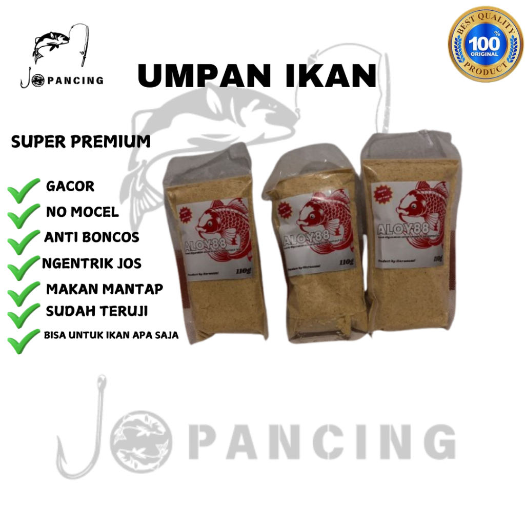 Umpan Pancing Ikan Pengumpul Dan Bendingan Ikan Mas Murah