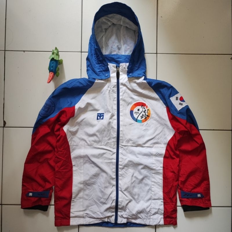 Jaket Outdoor Sporty Anak Remaja MOOTO Taekwondo Original 100% Preloved Branded Second Dobok Winter 