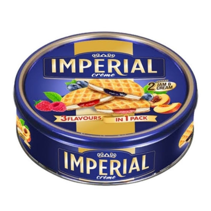 

Imperal Biscuit Susu Selai dan Krim Assorted 216gram