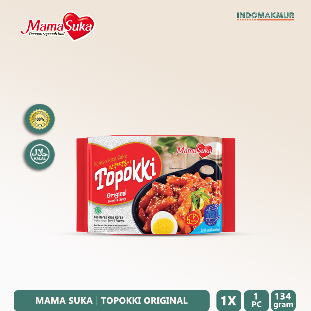 

IDM - Mamasuka Topokki - Makanan Instant