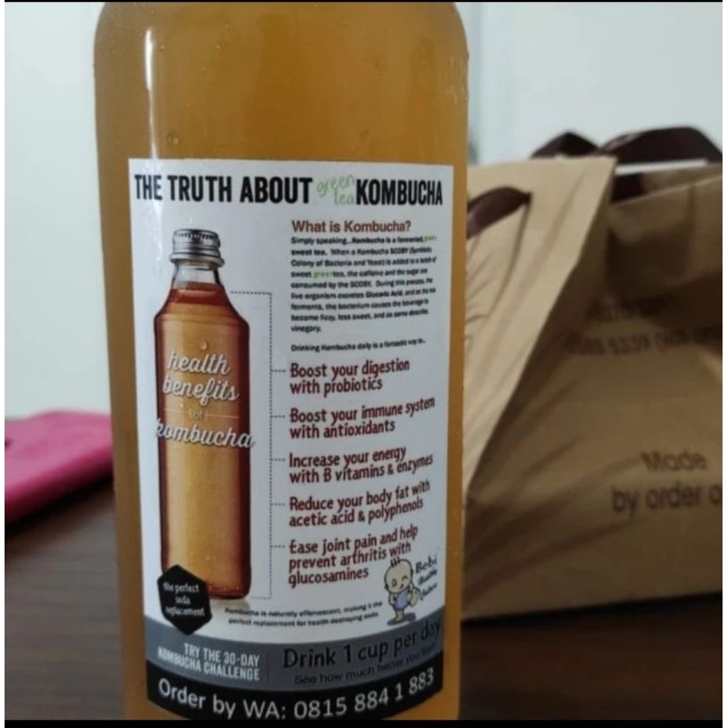 

Kombuca Green Tea Fermentasi Kesehatan