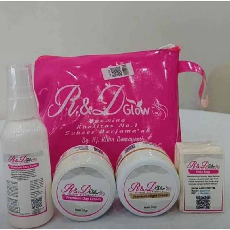 R&D GLOW SKINCARE BPOM ORIGINAL
