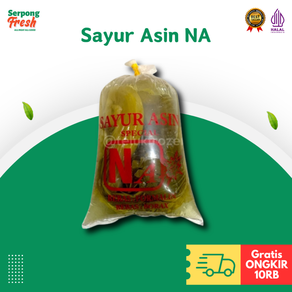 

Sayur Asin NA Sayur Special Basah Asli