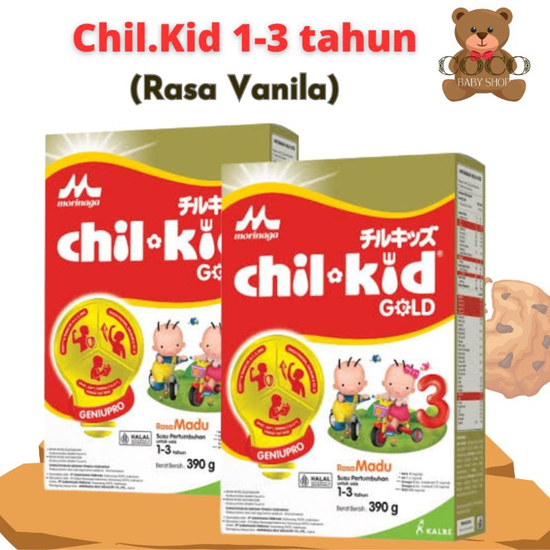 

Susu Chil-Kid Gold Rasa Vanila (1-3 tahun)