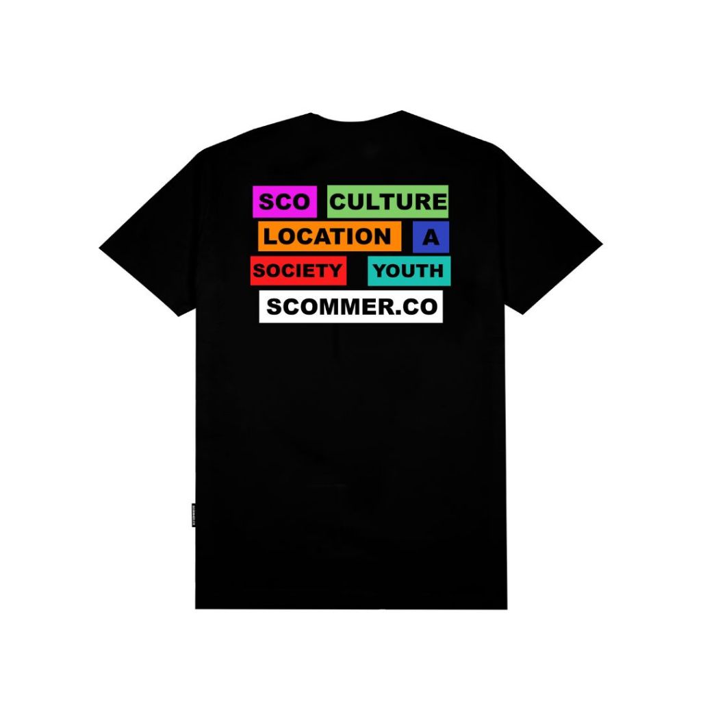 Scommer T-Shirt Youth Culture Black