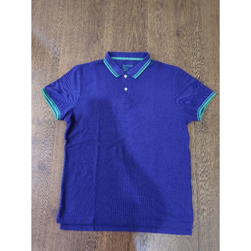 polo shirt GIORDANO Ori / polo shirt pria / kaos berkrah giordano