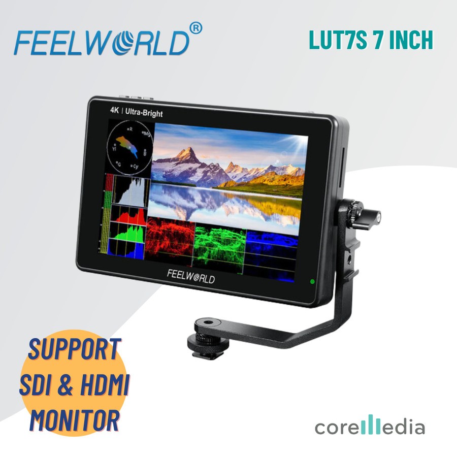 FeelWorld LUT7S 7 inch 3D LUT HDMI and SDI Monitor 7"
