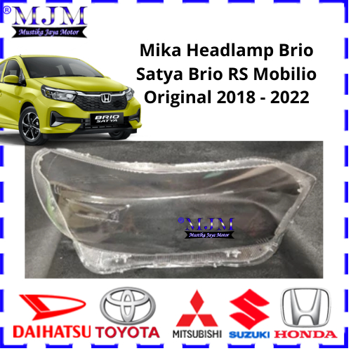 Mika Headlamp Lampu depan Honda Brio Satya Brio RS Mobilio Original 2018 2019 2020 2021 2022