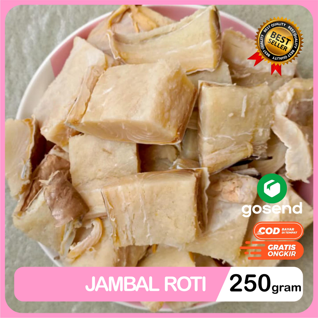 

Jambal Roti Ikan Asin Tampa tulang 250 Gram Premium Vacum Bersih