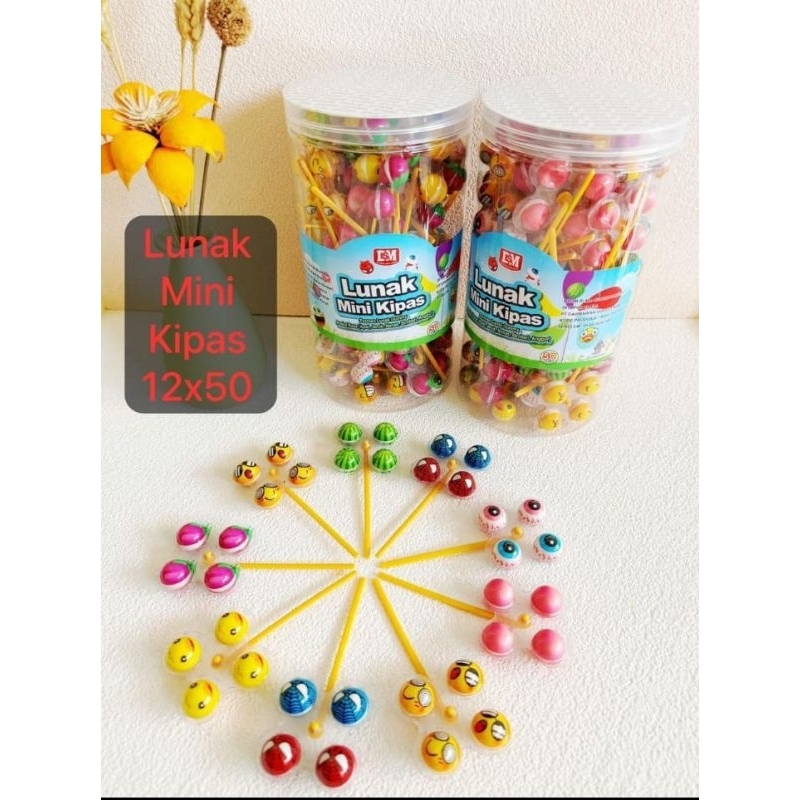 

PROMO PERMEN LUNAK MINI KIPAS TOPLES ISI 50 PCS