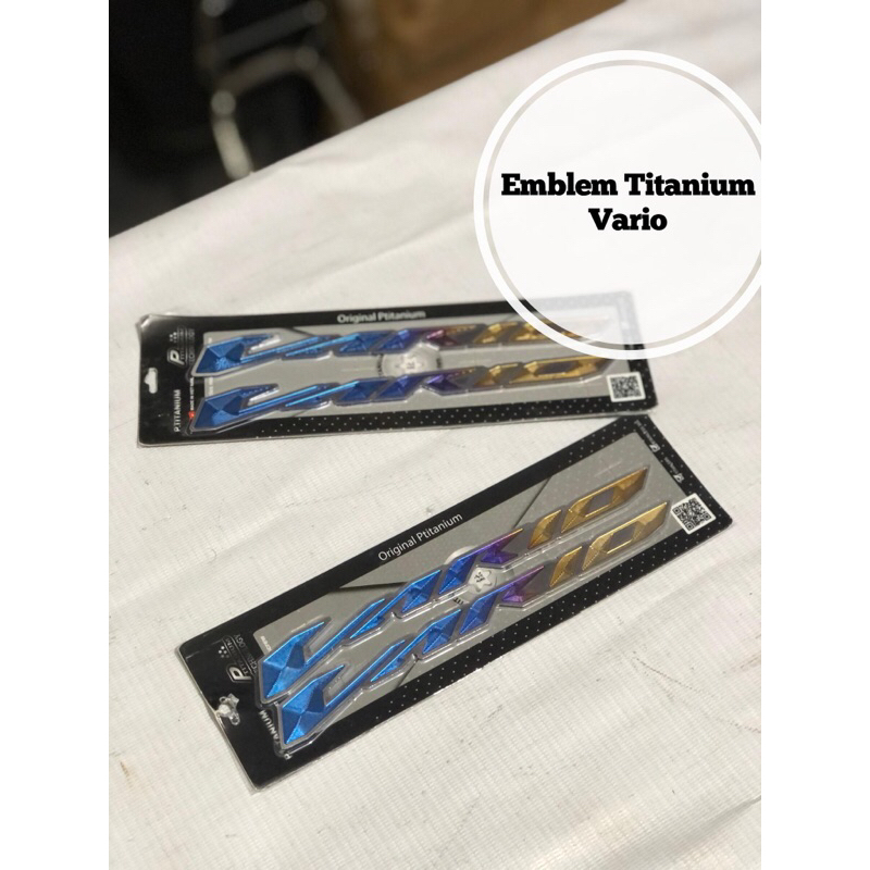 emblem titanium vario
