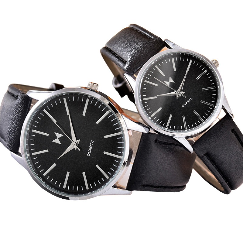 Stainless Steel Back Case Jam Tangan Couple 3984GL (2 pcs) (HARGA SEPASANG)