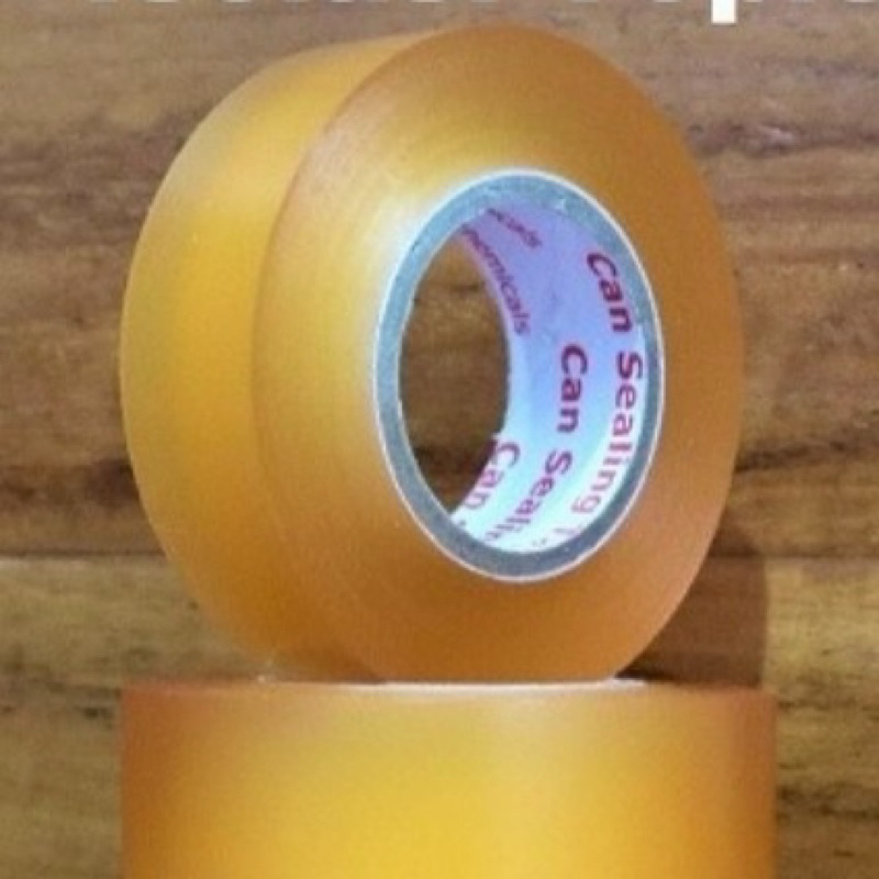 

Sealing tape - isolasi segel kaleng kue - solatip toples 19mm x 20mtr