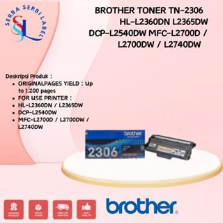 BROTHER Toner TN-2306 | TN2306 Black Original