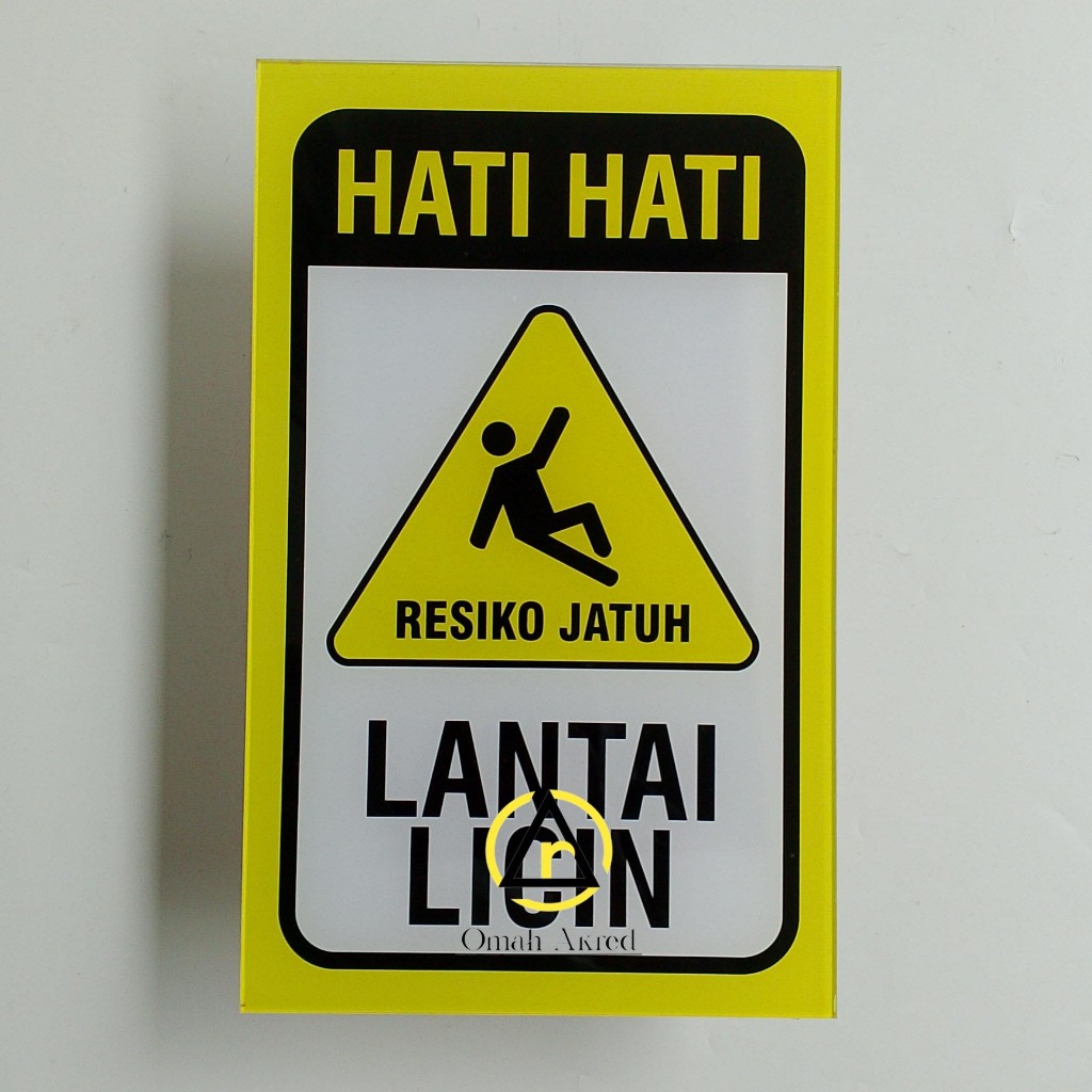 

Akrilik Peringatan - Akrilik Tanda Bahaya - Terjepit - Benda Tajam - Tegangan Tinggi - Lantai Licin