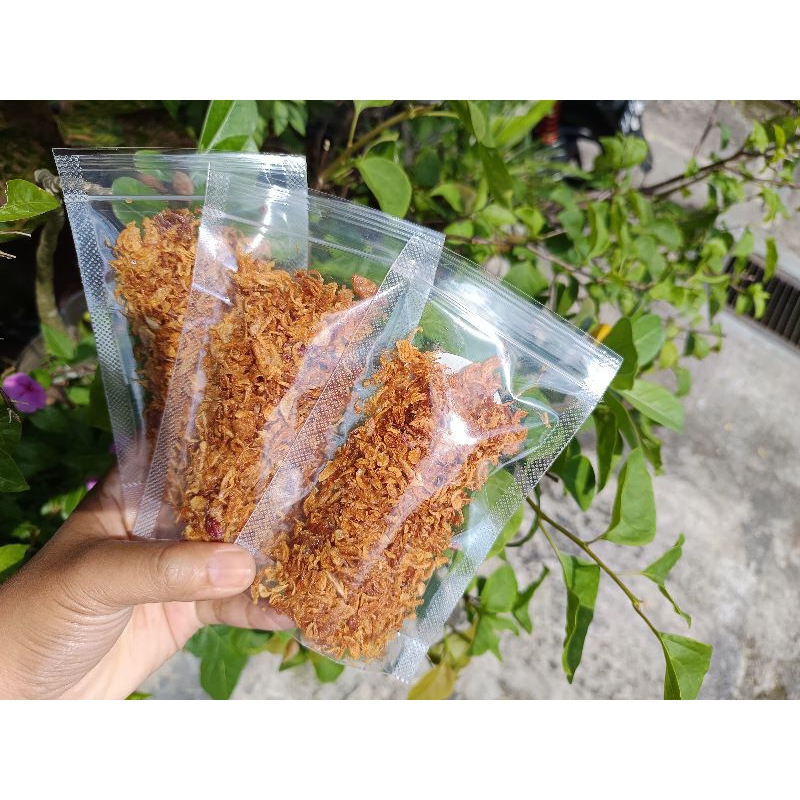 

Brambang goreng asli / bawang goreng