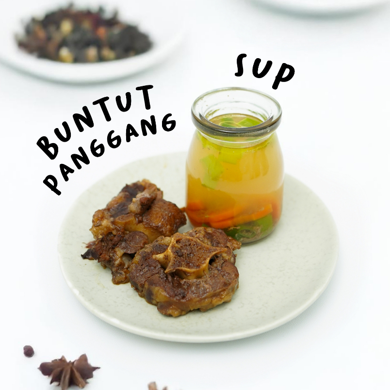

BEEF TORI BAITAN NOODLE SOUP | SUP BUNTUT PANGGANG | SEMPOL OTAK | GULAI OTAK SAPI GRASS FED BY KEDAI MPASI