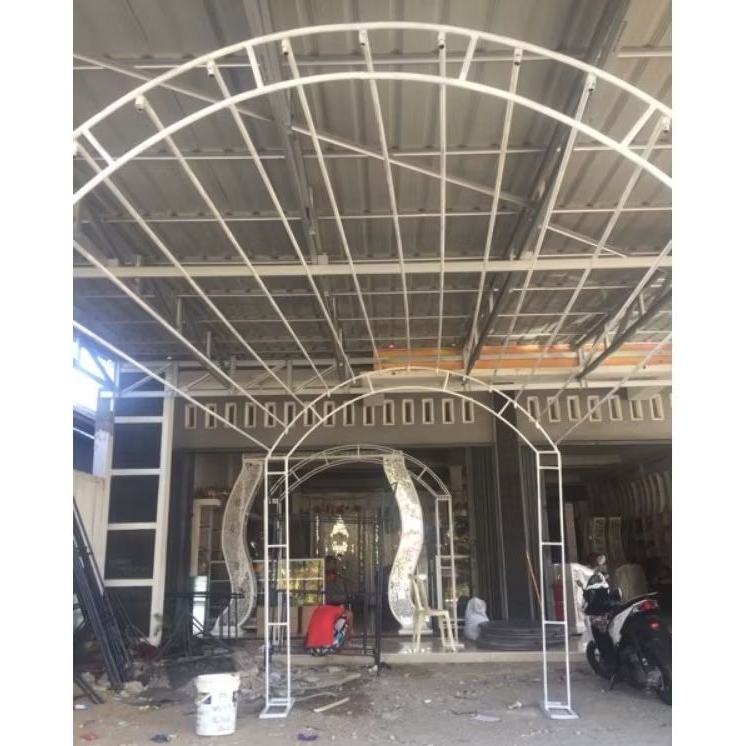 GAPURA LORONG PINTU MASUK / GAZEBO JALAN DEKORASI