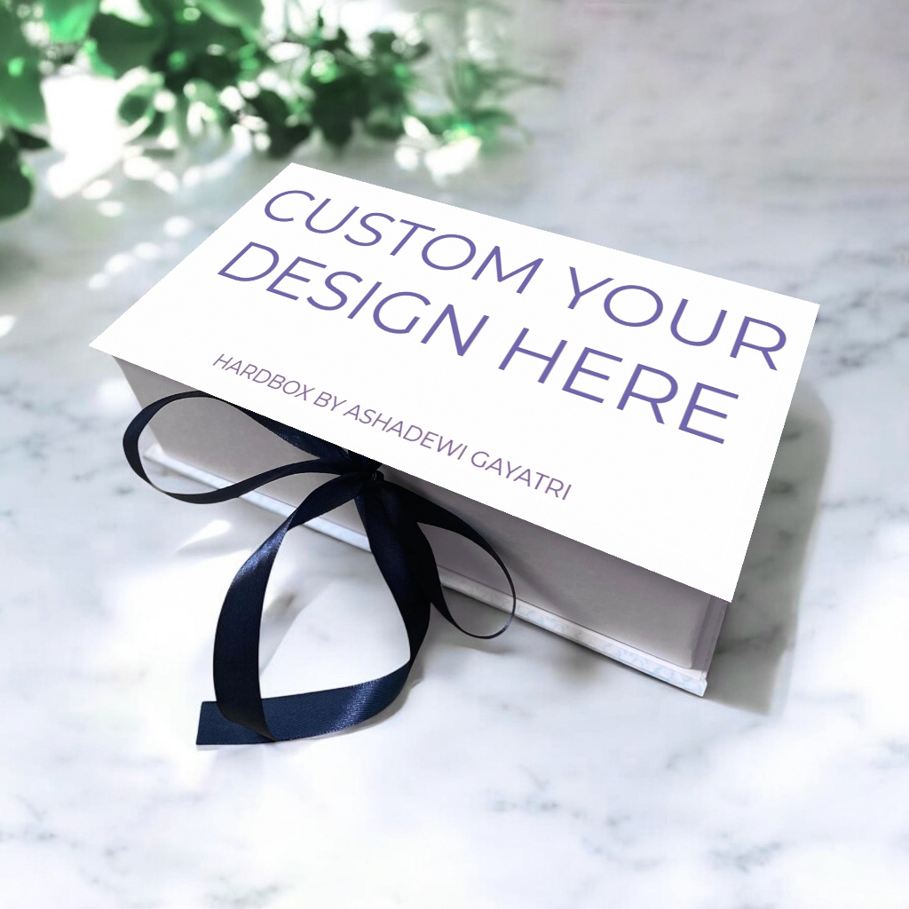 

HARDBOX BY ASHADEWI - CUSTOM COVER HARDBOX (29X15X8 CM) / BOX LEBARAN / CUSTOM / HAMPERS