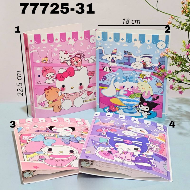 

Binder Ukuran A5/ Binder ring besi/ Binder isi ulang