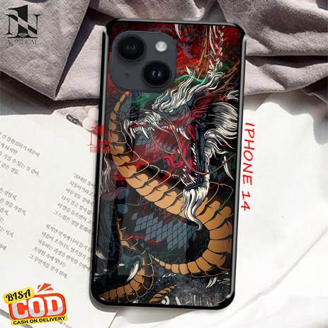 Casing Case Hp Glosy Iphone 12 [DRAGON] Aneka casing, case, kondom hp, custom case, case aesthetic c