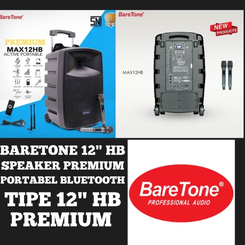 SPEKER PORTABEL KARAOKE SISTEM MAX 12HB SPEKER BLUETOTH