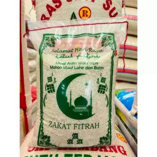 

PAKET BERAS ZAKAT FITRAH Bisa Request Sablon Nama Pribadi atau Instansi atau Perusahaan