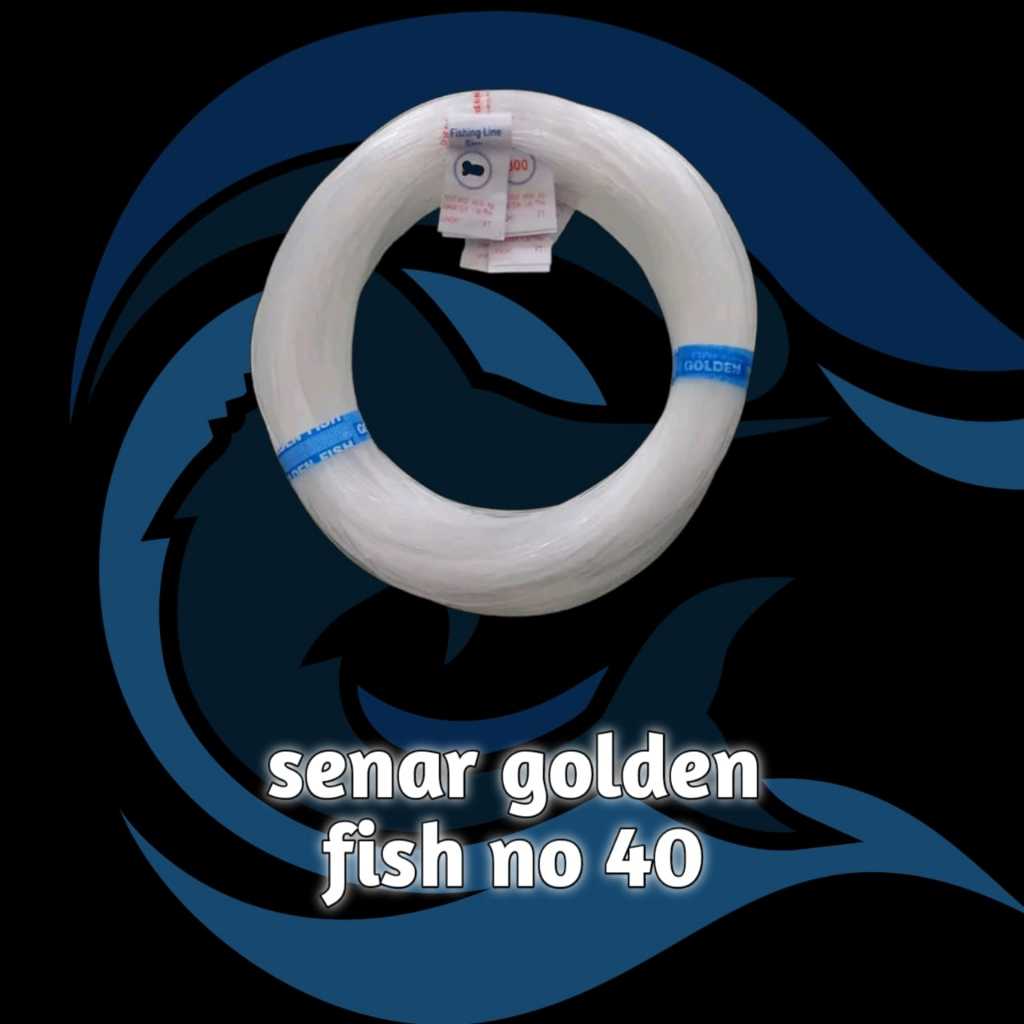 Senar Golden Fish No. 40 Senar Pancing Senar Bening