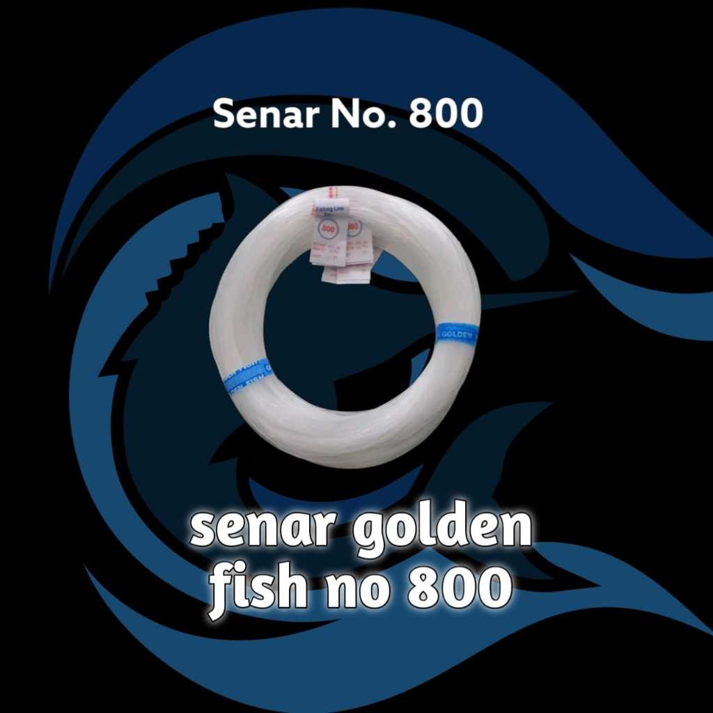 Senar Golden Fish No. 800 Senar Pancing Senar Bening