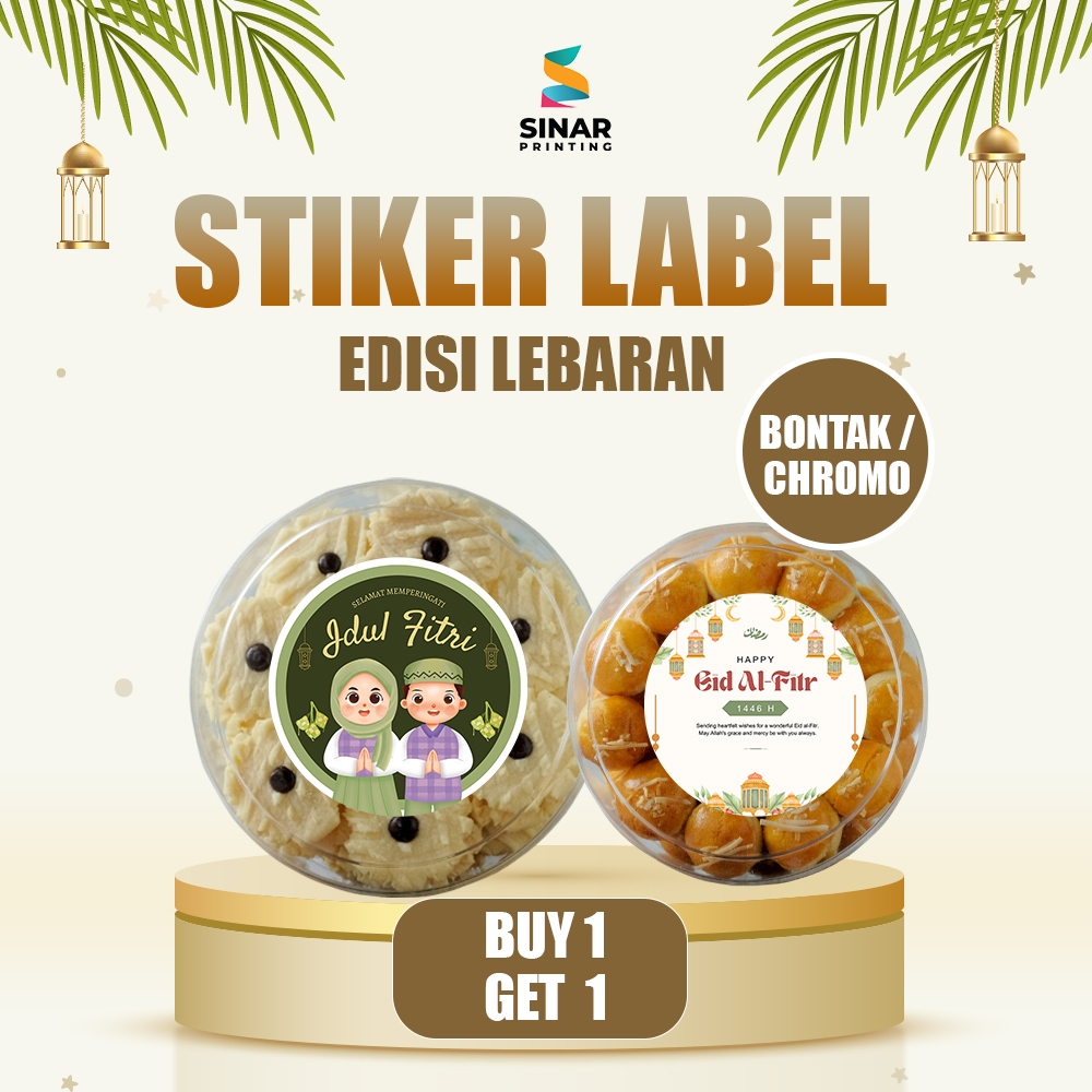 

SINAR PRINTING - STICKER BONTAK / CHROMO LEBARAN IDUL FITRI - PROMO LEBARAN IDUL FITRI BUY 1 GET 1 - TERMURAH