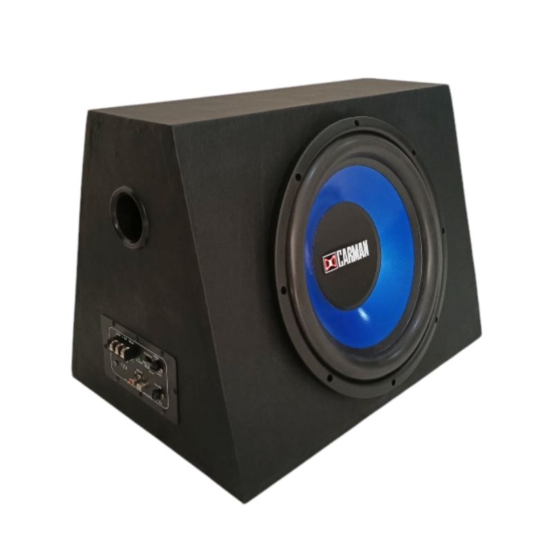 Bassbox Subwoofer Aktif Mobil 12 Inch Carman 350W