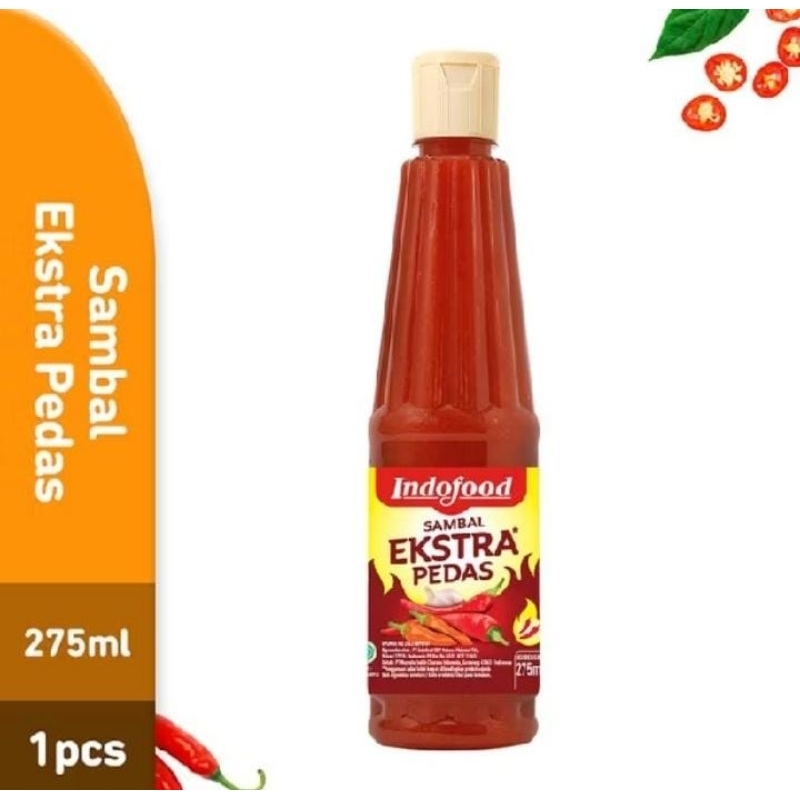 

Sambal Indofood Ekstra Pedas 275ml
