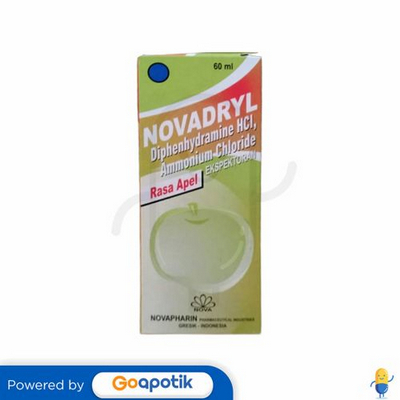 

NOVADRYL SYRUP ISI 60 ML BOTOL