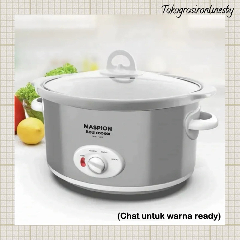 Slow Cooker Maspion [3,5 Liter] MSC 1835