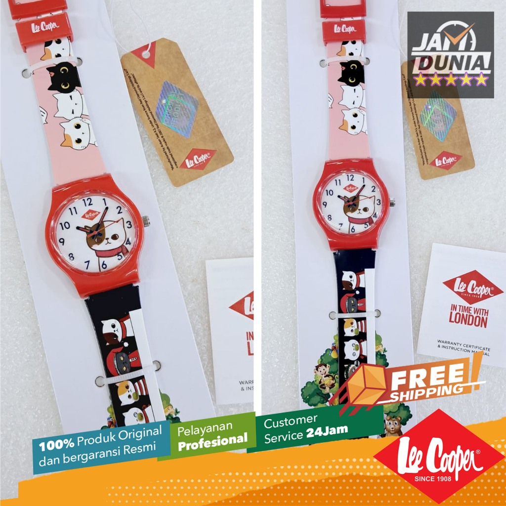 JAM LEE COOPER ORIGINAL LC.K.1.839 LEE COOPER WANITA LCK 1839 KIDS JAM TANGAN ANALOG JAM TANGAN WANI