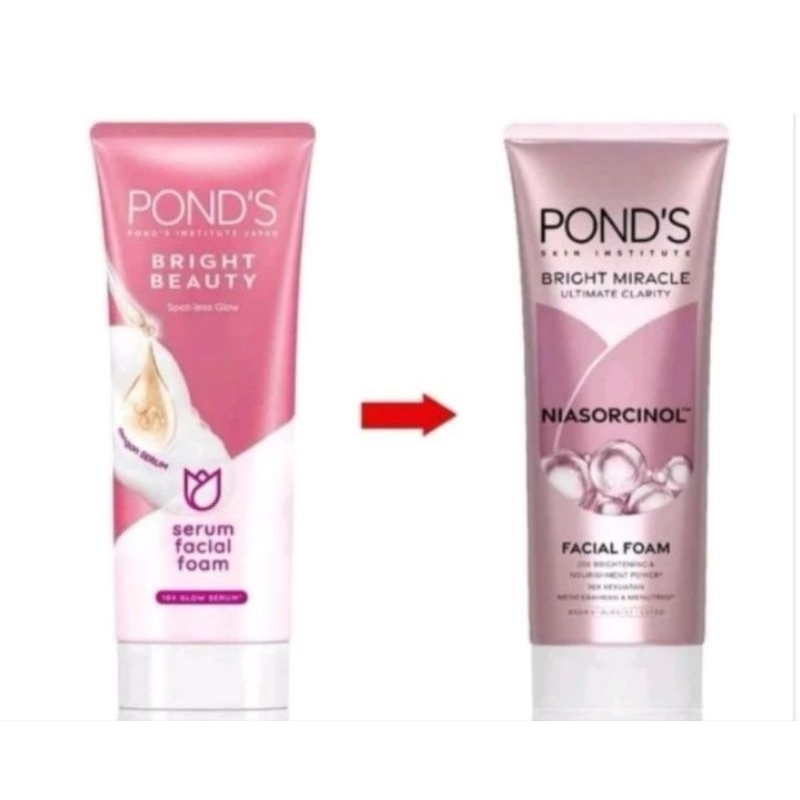 PONDS BRIGHT BEAUTY FACIAL FOAM