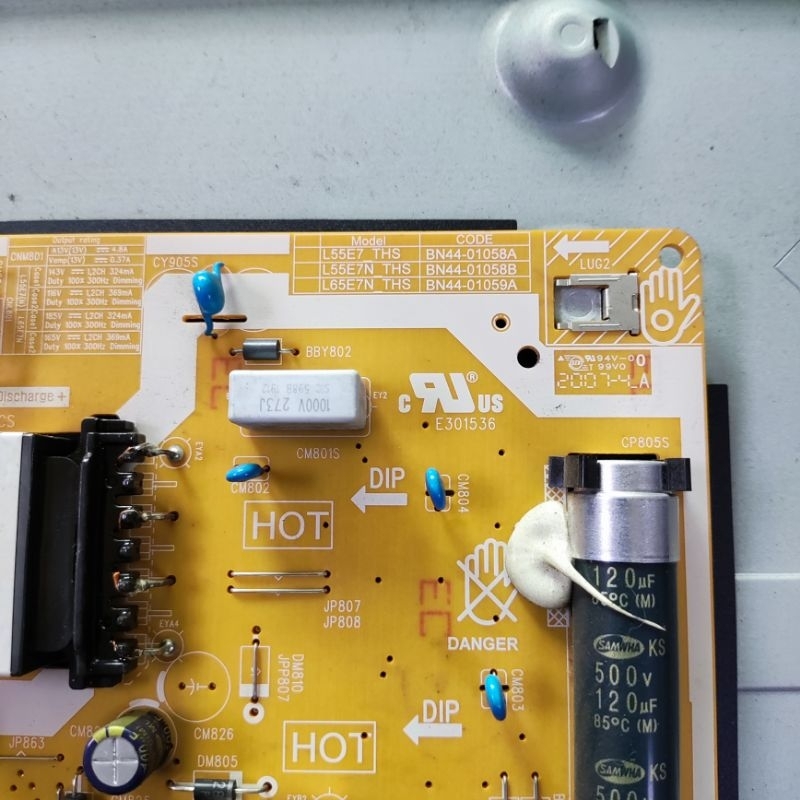 psu power supply tv led samsung QA65Q60TAK