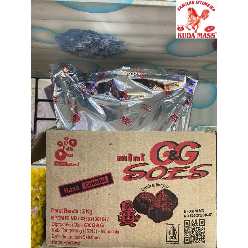 

KUE SUS COKLAT 2 KG MERK G&G SOES | UD KUDA MASS A MALANG