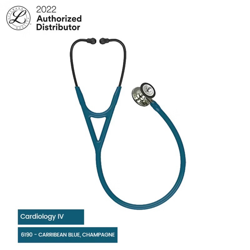 Stetoscope Littmann Cardiology IV, Carribean Blue, Original
