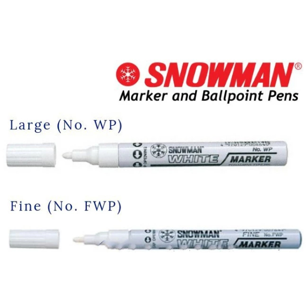 

SPIDOL SNOWMAN, PAINT MARKER PERMANENT WP-12 ORIGINAL SNOWMAN