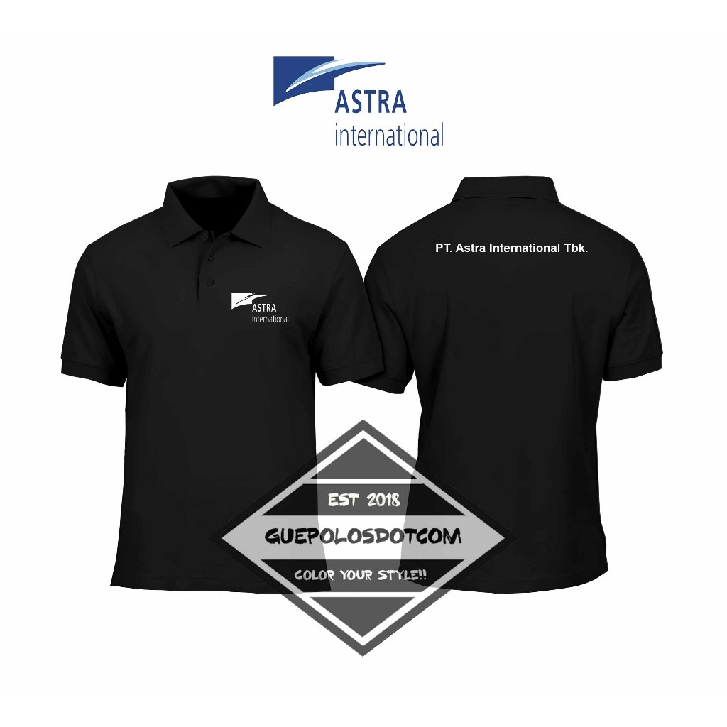 POLOSHIRT ASTRA INTERNATIONAL - Baju Berkerah PT.Astra International Tbk - POLO KERAH ASTRA INTERNAT