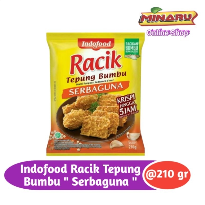 

Indofood Tepung Bumbu Serbaguna @210 gr