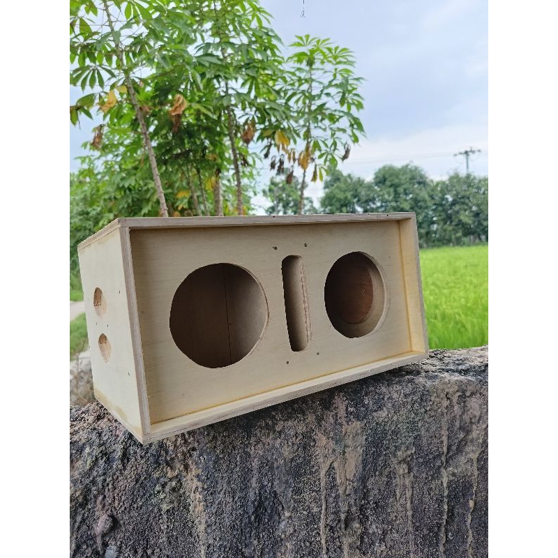 box speaker salon subwoofer 4 inch dobel