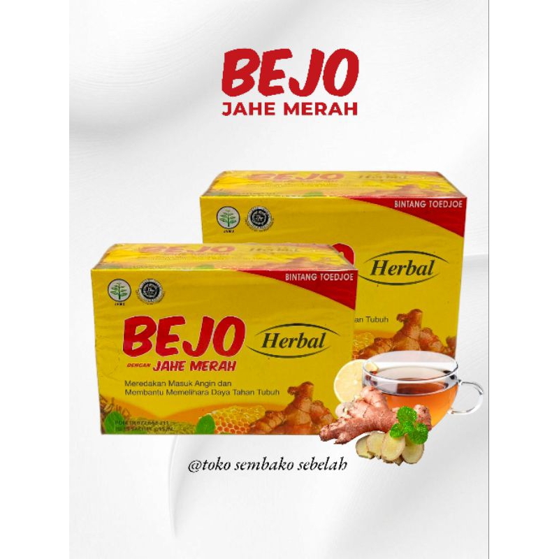 

1 Pak Bejo Herbal Jahe Merah || Kemasan 15ml Isi 12 Sachet