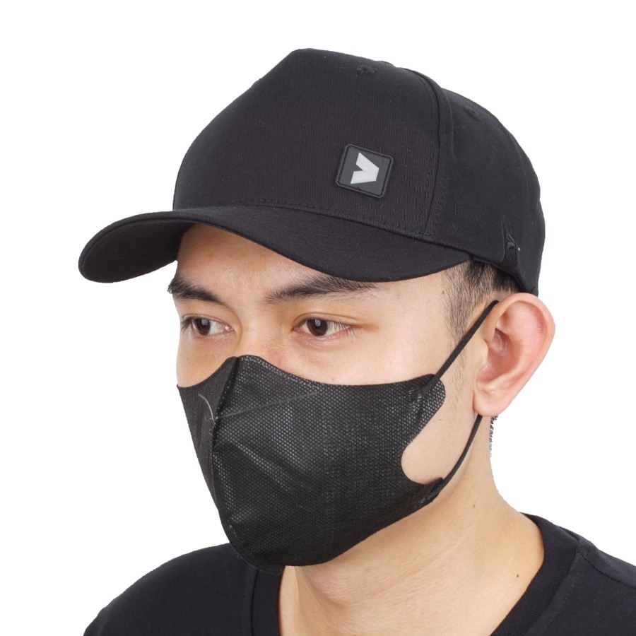 Topi Pria Kalibre 991556 000 Black Baseball Outdoor Caps / Trucker / Fashion 991556000 Ori 100