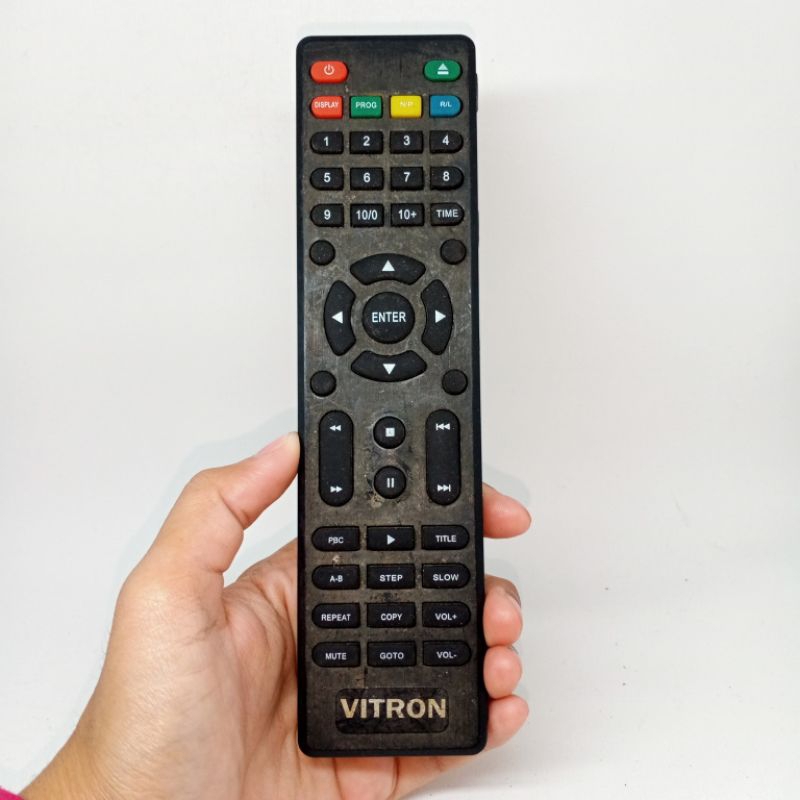Remote TV DVD Original Bergaransi Vitron