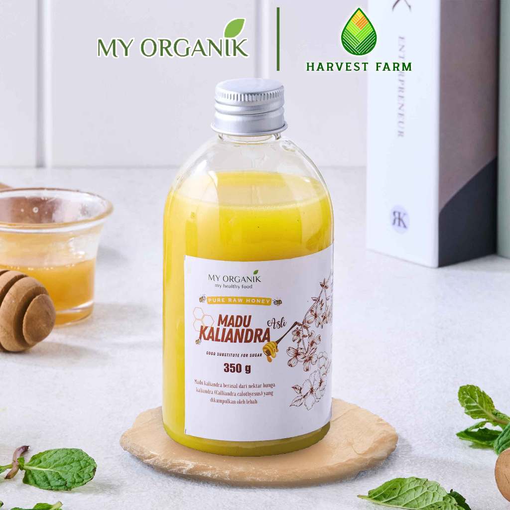 

My Organik Madu Kaliandra Murni Asli 100% Original Tanpa Campuran Pure Raw Honey